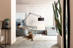 KARE Design Divano Lucca  Elements ottomana grigio destra - KARE></noscript> Chaise Longue E Lettini