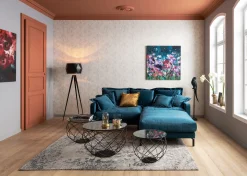 KARE Design Divano Lullaby 2-Posti Petrolio - KARE></noscript> Divani