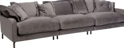 KARE Design DIVANO LULLABY 3-POSTI TAUPE - KARE> Divani
