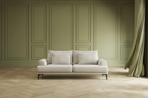 KARE Design Divano Napoli 3-posti crema 227cm - KARE> Divani