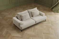 KARE Design Divano Napoli 3-posti crema 227cm - KARE> Divani