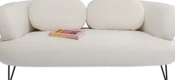 KARE Design Divano Peppo 2-posti bianco 182cm - KARE> Divani