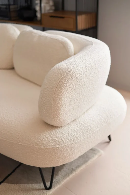 KARE Design Divano Peppo 2-posti bianco 182cm - KARE> Divani