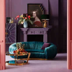 KARE Design Divano Perugia 2-posti blu 195cm - KARE> Divani