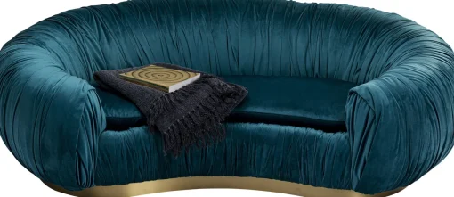 KARE Design Divano Perugia 2-posti blu 195cm - KARE> Divani