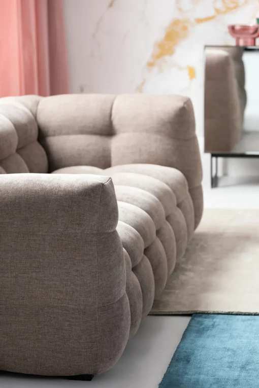 KARE Design Divano 3-posti Salamanca grigio 240cm - KARE> Divani