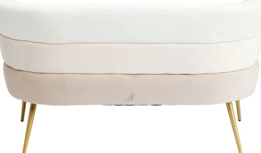 KARE Design Divano Sandwich 2-posti crema 125cm - KARE> Divani