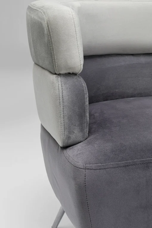 KARE Design DIVANO SANDWICH 2-POSTI GRIGIO - KARE> Divani