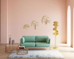 KARE Design Divano Shirly 3-posti verde 221cm - KARE></noscript> Divani