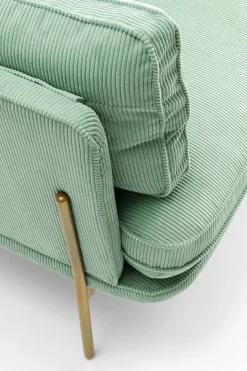 KARE Design Divano Shirly 3-posti verde 221cm - KARE></noscript> Divani