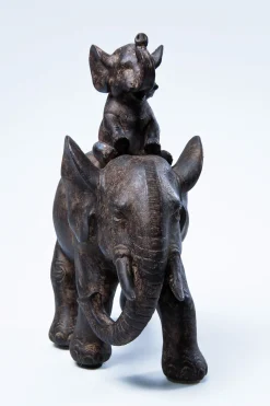 KARE Design Elefante Dumbo Uno - Scultura coppia di elefanti - KARE> Statuette Decorative