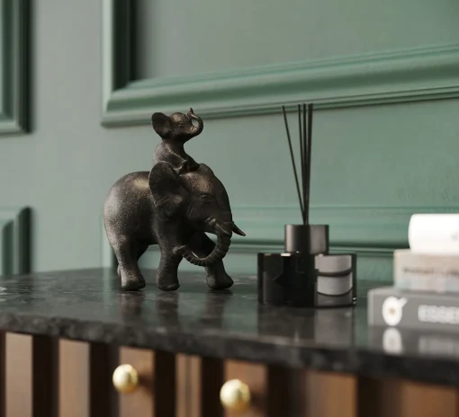 KARE Design Elefante Dumbo Uno - Scultura coppia di elefanti - KARE> Statuette Decorative