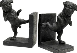 KARE Design Fermalibro Dancing Dogs (2/Set) - KARE> Fermalibri