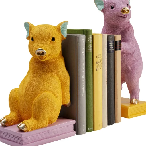 KARE Design Fermalibro Pig Party (2/Set) - KARE> Fermalibri
