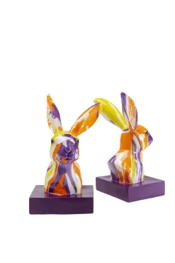 KARE Design Fermalibro Rabbit Holi (2/Set) - KARE> Fermalibri