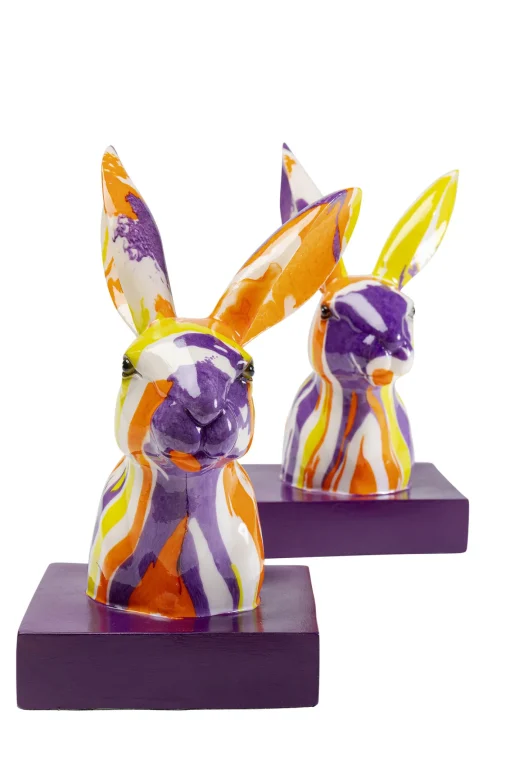 KARE Design Fermalibro Rabbit Holi (2/Set) - KARE> Fermalibri