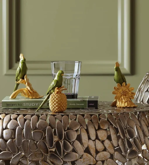 KARE Design Figura decorativa Ananas Parrot 14cm - KARE> Statuette Decorative