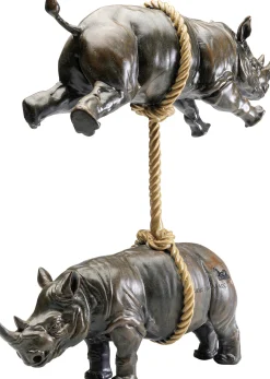 KARE Design Figura decorativa Artistic Rhino 46cm - KARE></noscript> Statuette Decorative