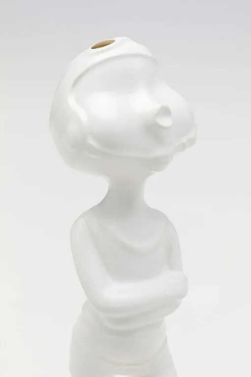 KARE Design Figura decorativa Ball Girl bianco 29cm - KARE> Statuette Decorative