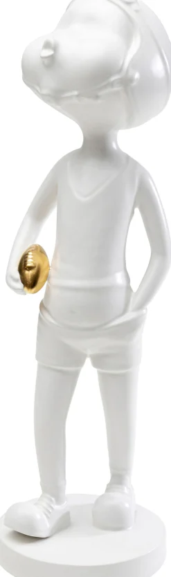 KARE Design Figura decorativa Ball Girl bianco 41cm - KARE> Statuette Decorative