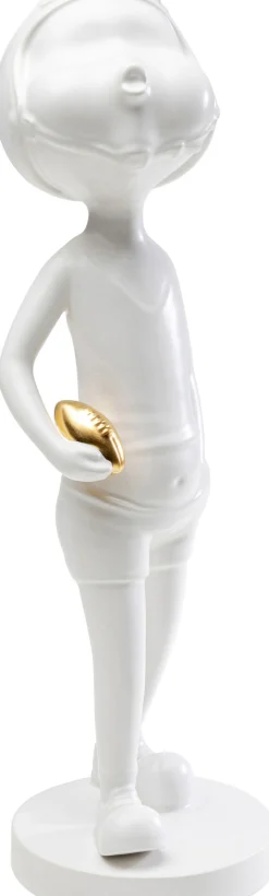 KARE Design Figura decorativa Ball Girl bianco 41cm - KARE></noscript> Statuette Decorative