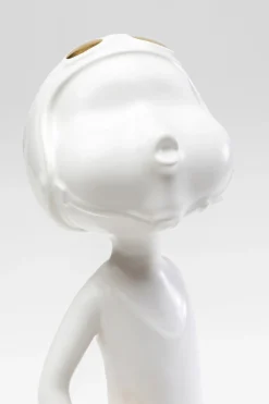 KARE Design Figura decorativa Ball Girl bianco 41cm - KARE></noscript> Statuette Decorative