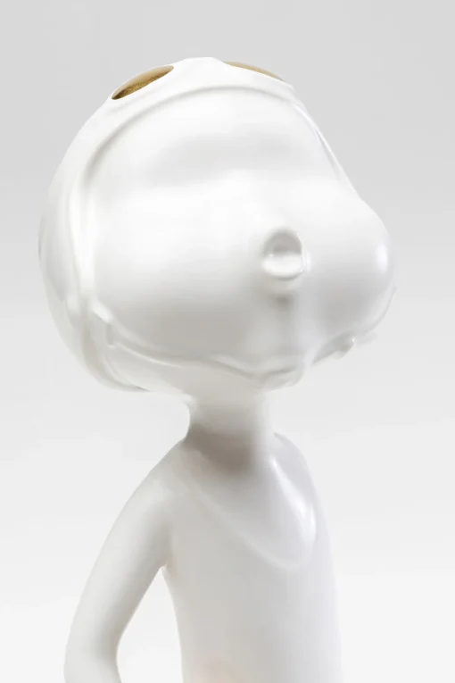 KARE Design Figura decorativa Ball Girl bianco 41cm - KARE> Statuette Decorative