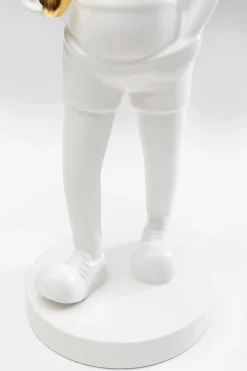 KARE Design Figura decorativa Ball Girl bianco 41cm - KARE></noscript> Statuette Decorative