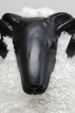 KARE Design Figura decorativa Bathilde Ram bianco 78cm - KARE></noscript> Decorazioni In Piedi