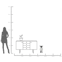 KARE Design Figura decorativa Bathilde bianco 48cm - KARE></noscript> Decorazioni In Piedi