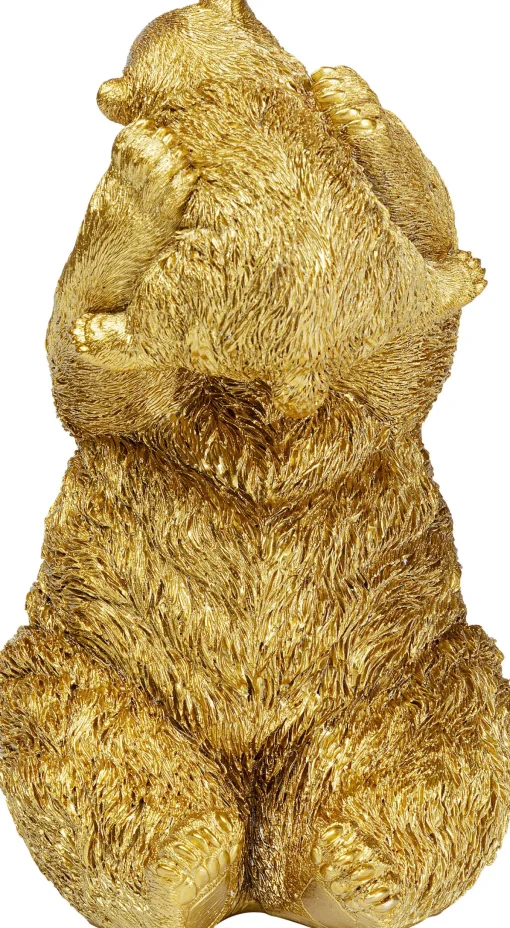 KARE Design Figura decorativa Bear Lucky Mom oro 27cm - KARE> Statuette Decorative