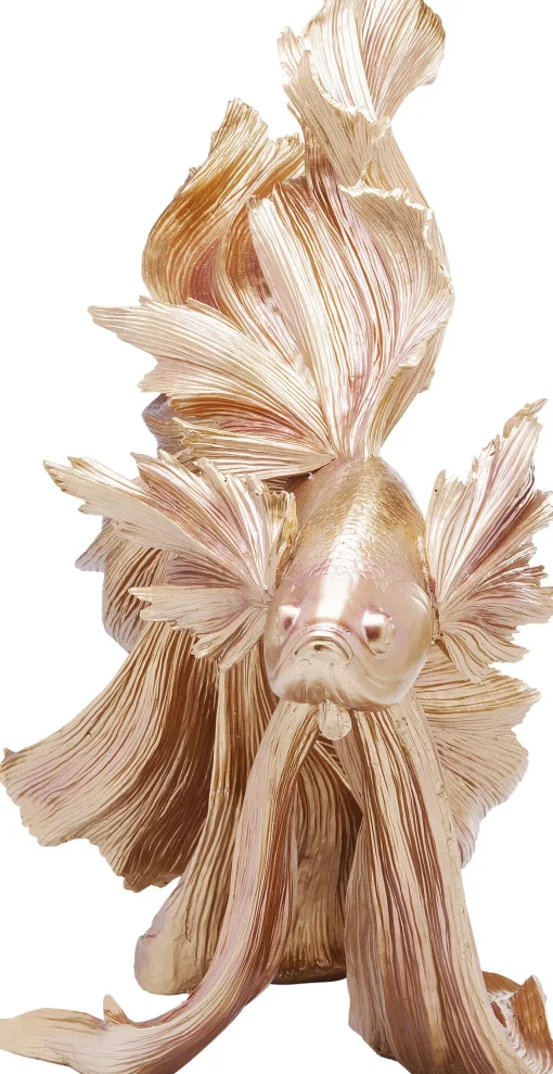 KARE Design FIGURA DECORATIVA BETTA FISH ORO - KARE> Statuette Decorative