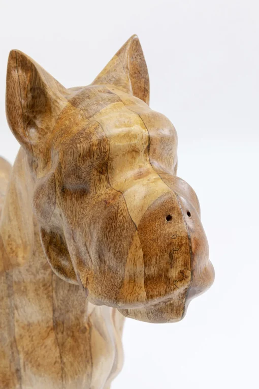 KARE Design Figura decorativa Bulldog Wood 70x78cm - KARE> Decorazioni In Piedi
