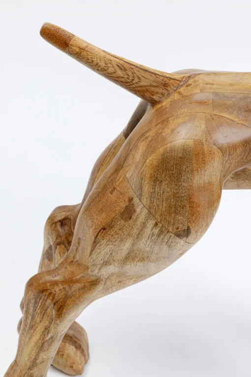 KARE Design Figura decorativa Bulldog Wood 70x78cm - KARE> Decorazioni In Piedi