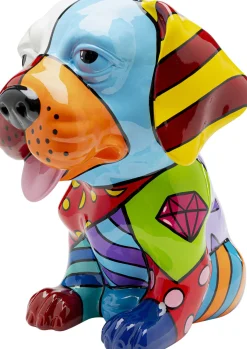 KARE Design Figura decorativa Dog Patchwork 35cm - KARE> Statuette Decorative