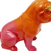 KARE Design Figura decorativa Fashion Dog arancione 17cm - KARE> Statuette Decorative