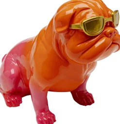 KARE Design Figura decorativa Fashion Dog arancione 17cm - KARE></noscript> Statuette Decorative