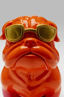 KARE Design Figura decorativa Fashion Dog arancione 17cm - KARE></noscript> Statuette Decorative