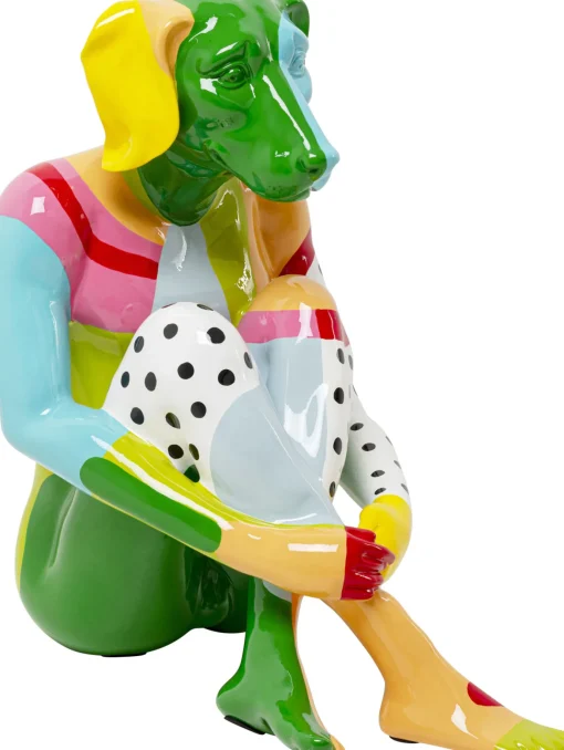 KARE Design Figura decorativa Gangster Dog Colore 80cm - KARE> Decorazioni In Piedi