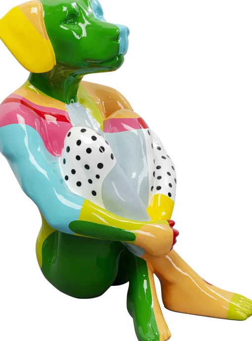 KARE Design Figura decorativa Gangster Dog Colore 80cm - KARE> Decorazioni In Piedi