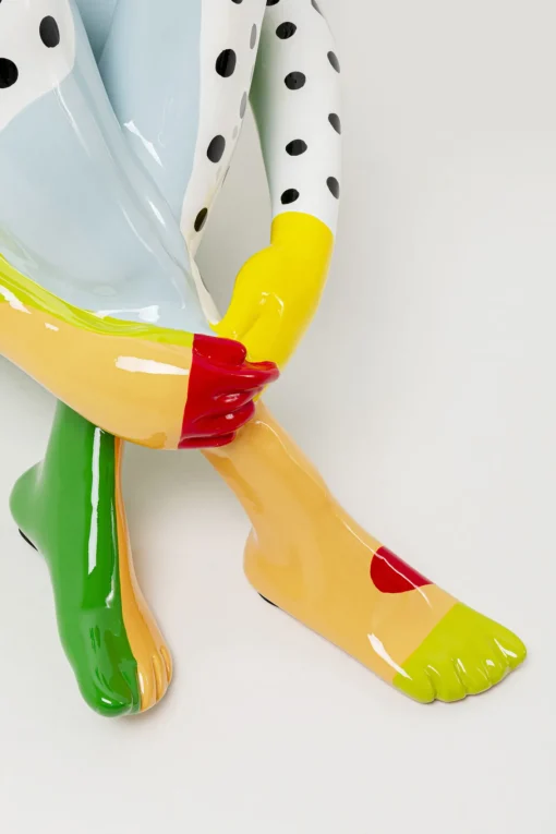 KARE Design Figura decorativa Gangster Dog Colore 80cm - KARE> Decorazioni In Piedi
