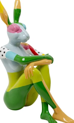 KARE Design Figura decorativa Gangster Rabbit Colore 80cm - KARE> Decorazioni In Piedi