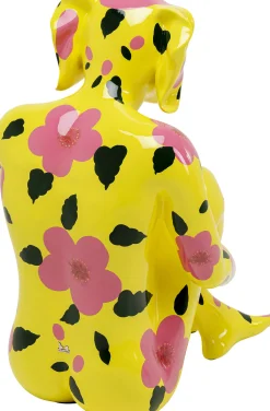 KARE Design Figura decorativa Gangster Dog Giallo 80cm - KARE> Decorazioni In Piedi