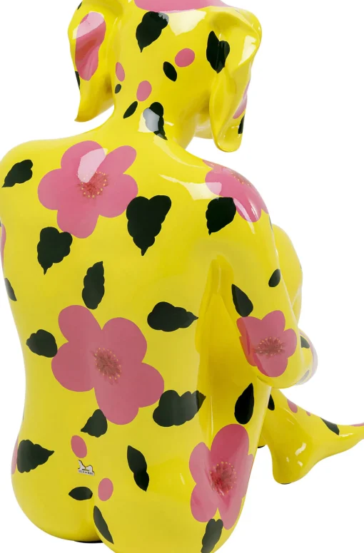 KARE Design Figura decorativa Gangster Dog Giallo 80cm - KARE> Decorazioni In Piedi