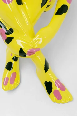 KARE Design Figura decorativa Gangster Dog Giallo 80cm - KARE></noscript> Decorazioni In Piedi