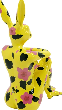 KARE Design Figura decorativa Gangster Rabbit Giallo 80cm - KARE> Decorazioni In Piedi