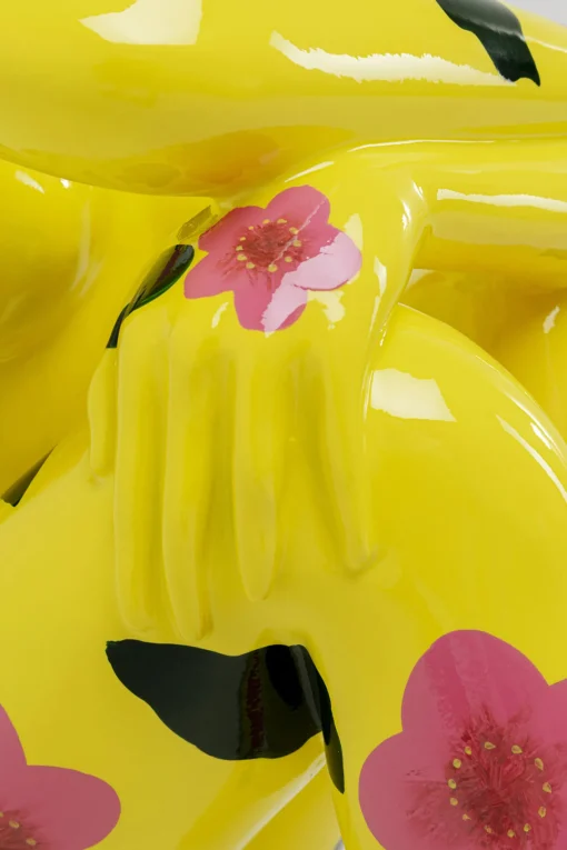 KARE Design Figura decorativa Gangster Rabbit Giallo 80cm - KARE> Decorazioni In Piedi