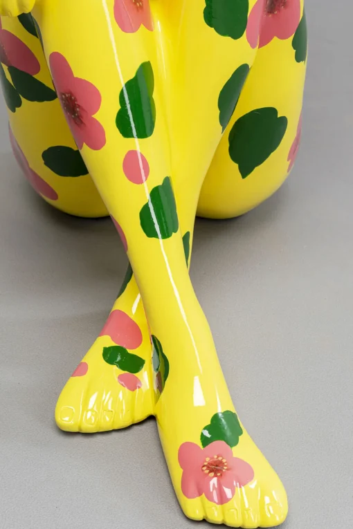 KARE Design Figura decorativa Gangster Rabbit Giallo 80cm - KARE> Decorazioni In Piedi
