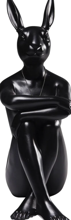 KARE Design FIGURA DECORATIVA GANGSTER RABBIT NERO - KARE> Statuette Decorative
