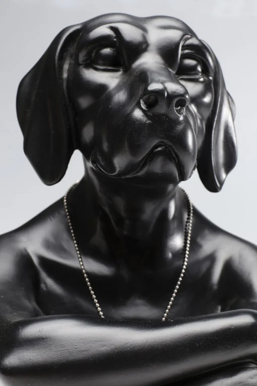 KARE Design Figura Decorativa Gangster Dog Nero - KARE> Statuette Decorative